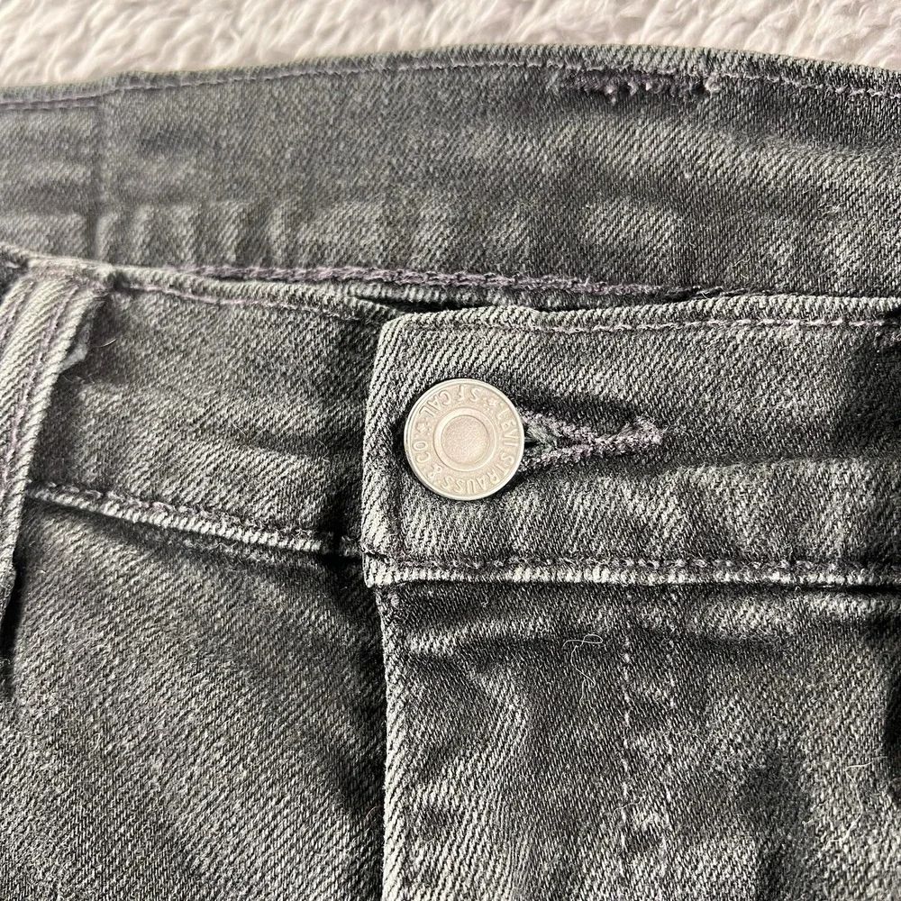 Levis 511 Jean Men's 30 Faded Black Straight‎ Leg